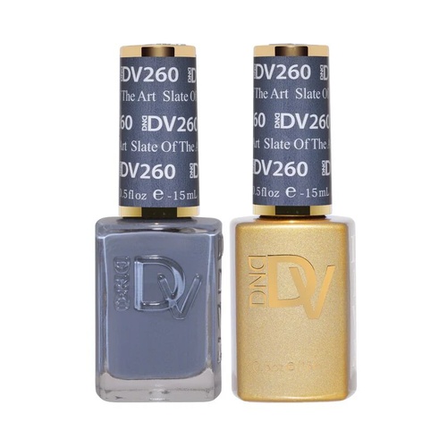 DND DIVA - #260 Slate Of The Art - Gel & Lacquer Duo 15ml