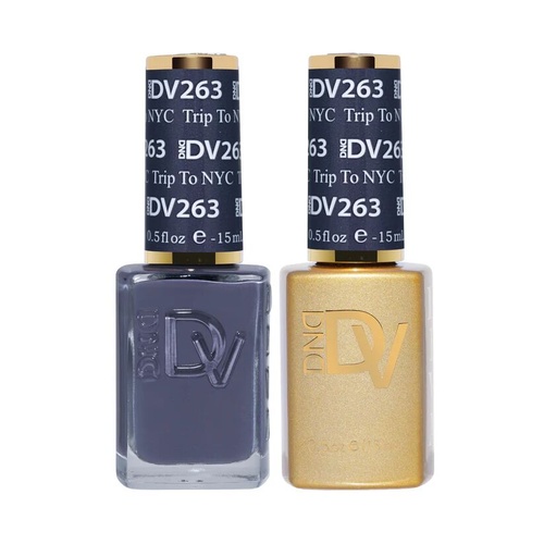 DND DIVA - #263 Trip To NYC - Gel & Lacquer Duo 15ml