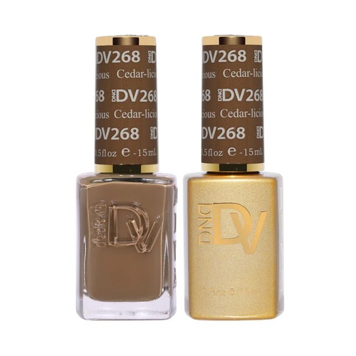 DND DIVA - #268 Cedar-licious - Gel & Lacquer Duo 15ml
