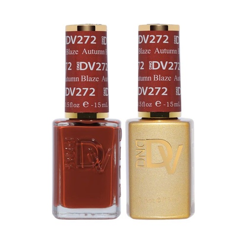 DND DIVA - #272 Autumn Blaze - Gel & Lacquer Duo 15ml