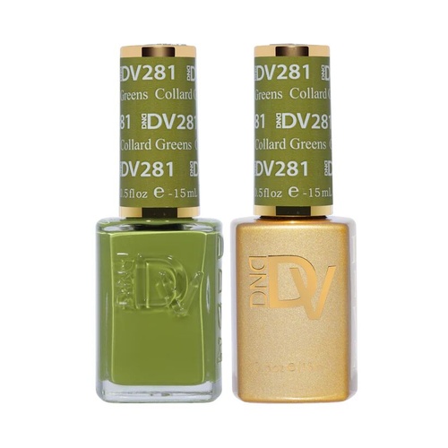 DND DIVA - #281 Collard Greens - Gel & Lacquer Duo 15ml