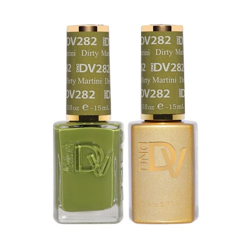 DND DIVA - #282 Dirty Martini - Gel & Lacquer Duo 15ml