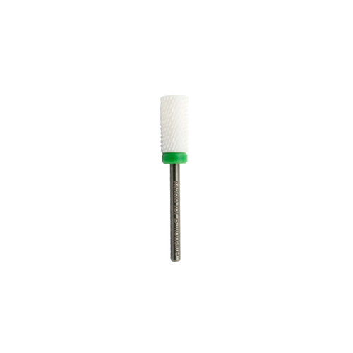 Billionaire - Ceramic Nail Drill Bit 3/32" Small Barrel Flat (C) White