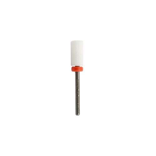 Billionaire - Ceramic Nail Drill Bit 3/32" Small Barrel Flat (F) White