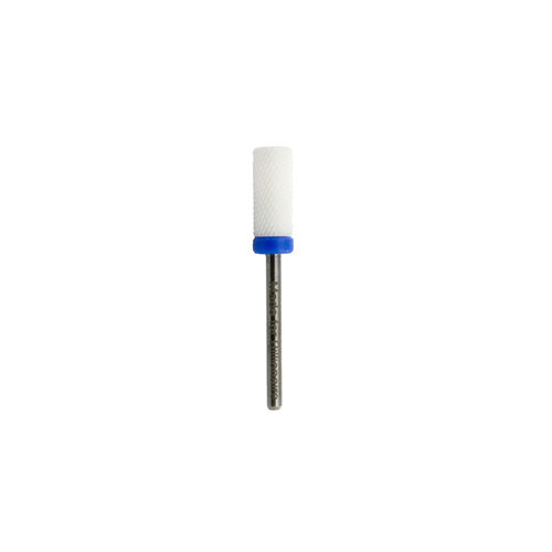 Billionaire - Ceramic Nail Drill Bit 3/32" Large Barrel Flat (M) White