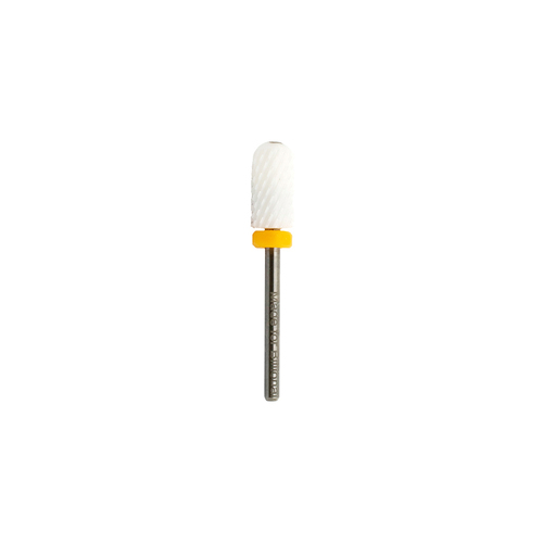 Billionaire - Ceramic Nail Drill Bit 3/32" Small Barrel Round Smooth (R2X) White