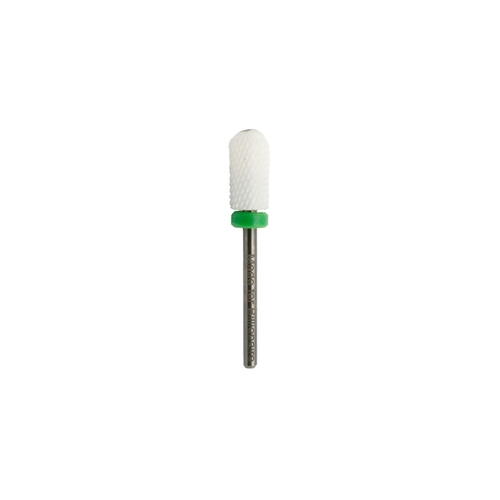 Billionaire - Ceramic Nail Drill Bit 3/32" Small Barrel Round Smooth (RC) White