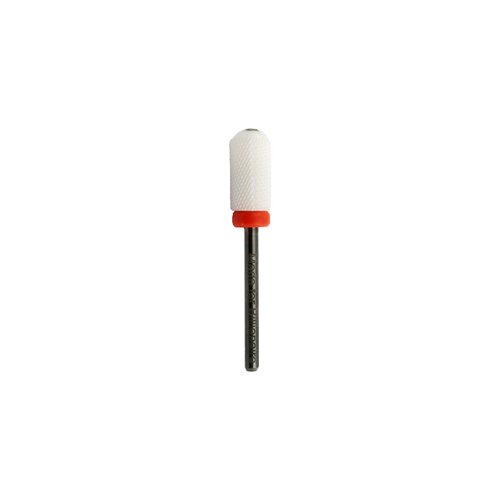 Billionaire - Ceramic Nail Drill Bit 3/32" Large Barrel Round Smooth (RF) White