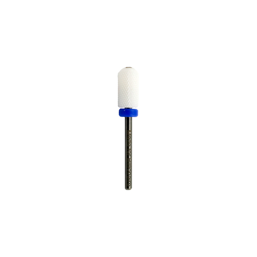 Billionaire - Ceramic Nail Drill Bit 3/32" Large Barrel Round Smooth (RM) White