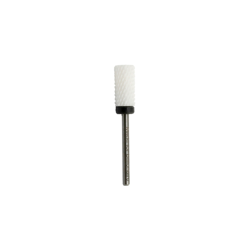 Billionaire - Ceramic Nail Drill Bit 3/32" Small Barrel Flat (X) White