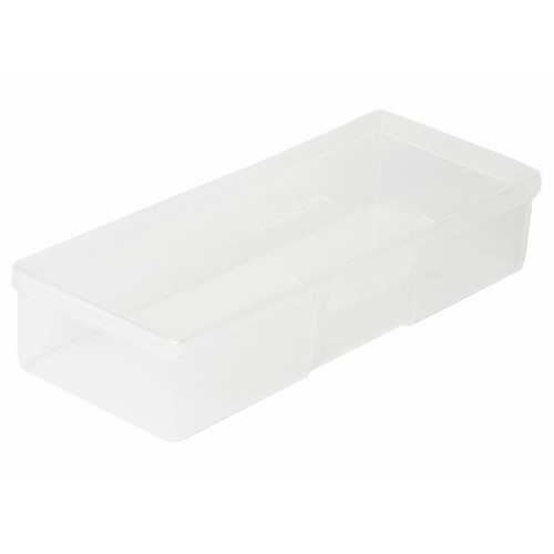 Clear Empty Personal Nail Tools Storage Box Organizer Case Holder Manicure Case