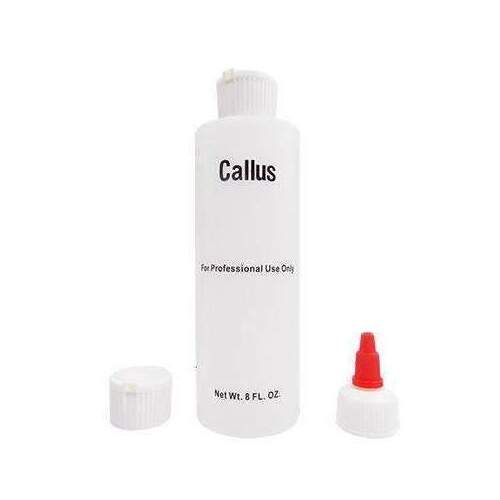 Empty Plastic Callus Bottle (8oz)