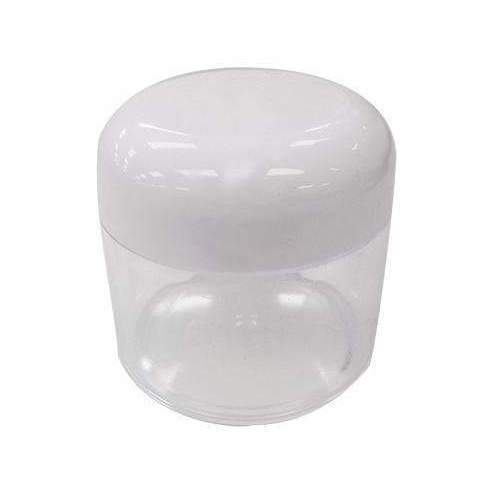 Empty Clear Plastic Jar (3oz)