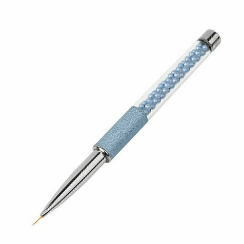Fine Line Liner Pen Nail Art Brush 9mm Blue Sky