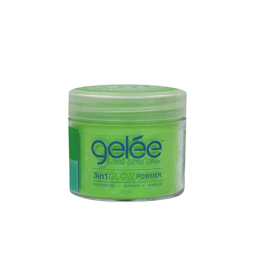 Gelee 3 in 1 Glow Acrylic Dip Dipping Powder Gel Nail GCPG09 - Laser Beam - 42g