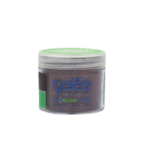 Gelee 3 in 1 Glow Acrylic Dip Dipping Powder Gel Nail GCPG12 - Happy Daze - 42g