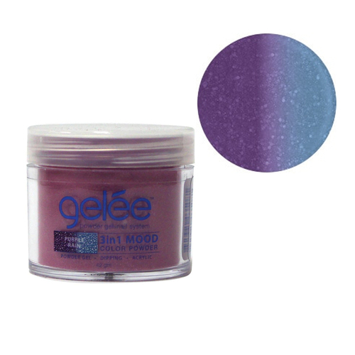 Gelee 3 in 1 Mood Acrylic Dip Dipping Powder Gel Nail GCPM08 - Purple Rain - 42g