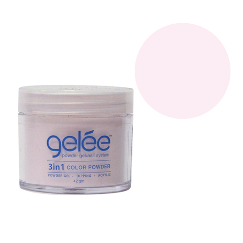 Gelee 3 in 1 Acrylic Dip Dipping Powder Gel Nail GCP02 - Pink Pearl - 42g