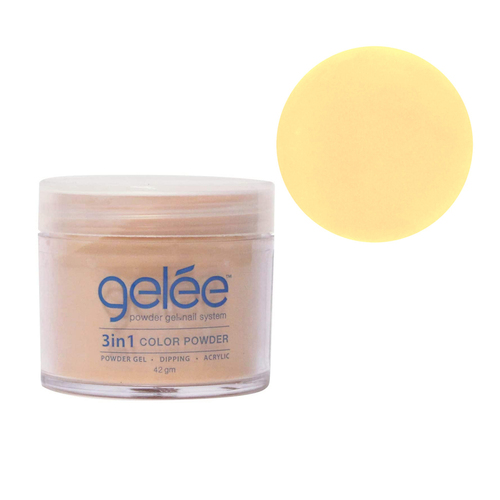 Gelee 3 in 1 Acrylic Dip Dipping Powder Gel Nail GCP16 - Cantaloupe - 42g