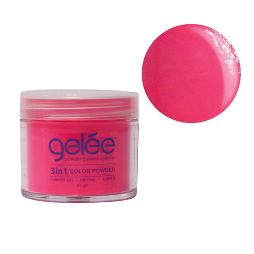 Gelee 3 in 1 Acrylic Dip Dipping Powder Gel Nail GCP26 - Cranberry - 42g