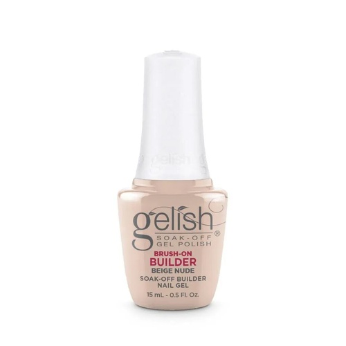 Gelish Soak Off BIAB Brush-On Builder Gel Nail - Beige Nude 15ml