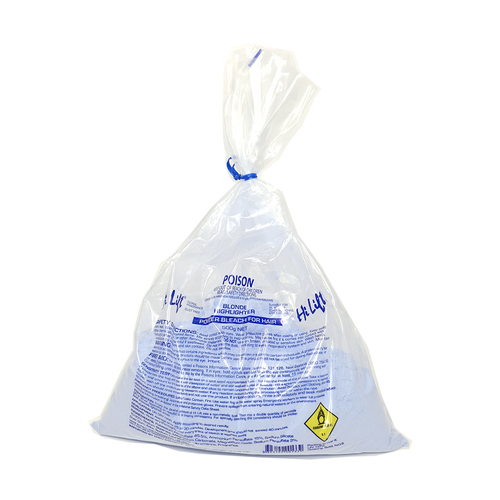 Hi Lift - Powder Bleach For Hair - Blue Blonde Highlighter Refill Bag 500g