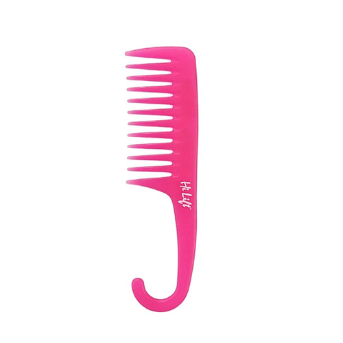 HI LIFT -  Large Wide Tooth Hair Comb Brush Shower Curl Assorted Colours 1pc
