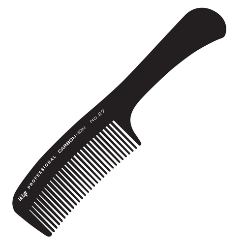HI LIFT -  Carbon + Ion Wide Tooth Hair Comb - #27 HLCC27