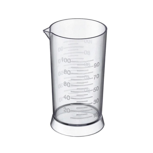 Hi Lift - Transparent Plastic Measure Measuring Cup Hair Kitchen Baking 100ml