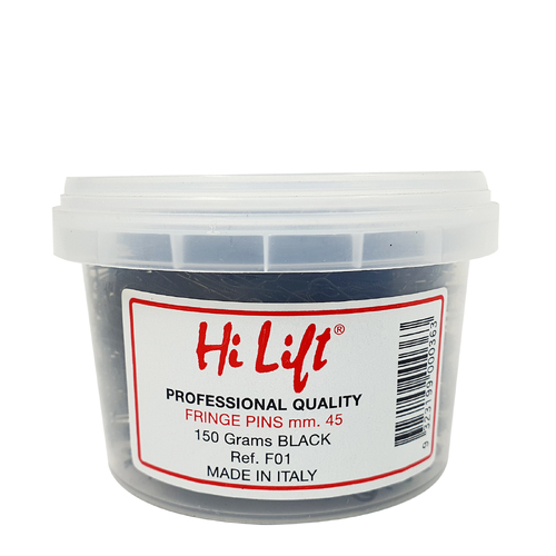Hi Lift - Strong Hold Hair Tie Fringe Pins Black 49mm 150g