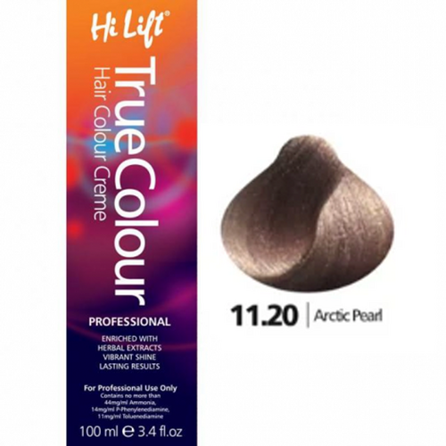 Hi Lift True Colour Permanent Hair Color Cream 11.20 Arctic Pearl 100ml