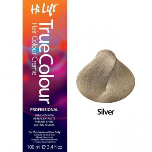 Hi Lift True Colour Permanent Hair Color Silver Toner 100ml