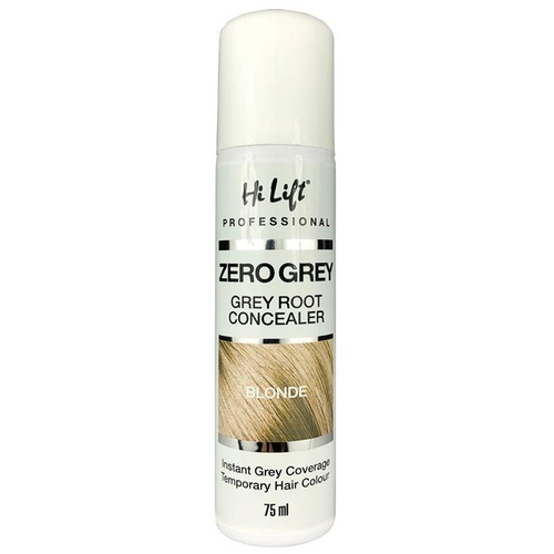 Hi Lift Zero Grey Root Concealer Temporary Hair Colour Spray 75ml - Blonde