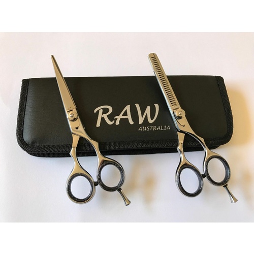 Professional Hairdressing Scissors & Thinner Hair Cutting Shears Barber Salon