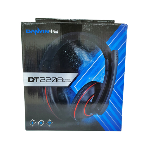 Danyin DT2208 Over Ear Headphones Stereo + Microphone