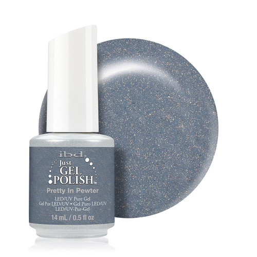 IBD Just Gel Polish - (Last Stock) 56685 Pretty In Pewter 14ml