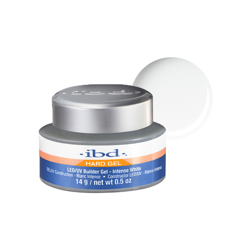 IBD - Hard Builder Gel Nail LED / UV - Intense White 14g