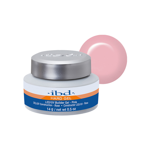 IBD - Hard Builder Gel Nail LED / UV - Pink 14g
