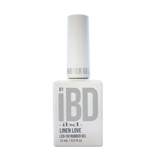 IBD - UV LED Rubber Gel Nails - Linen Love 01 - 15ml