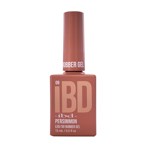 IBD - UV LED Rubber Gel Nails - Persimmon 09 - 15ml