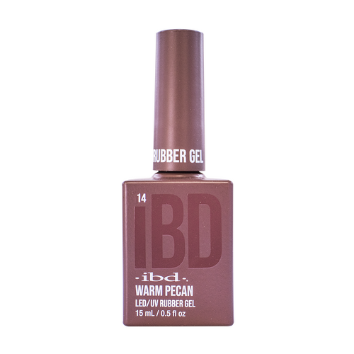 IBD - UV LED Rubber Gel Nails - Warm Pecan 14 - 15ml