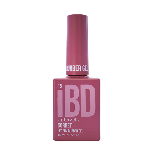 IBD - UV LED Rubber Gel Nails - Sorbet 15 - 15ml