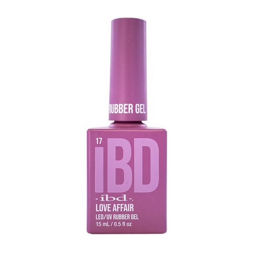 IBD - UV LED Rubber Gel Nails - Love Affair 17 - 15ml
