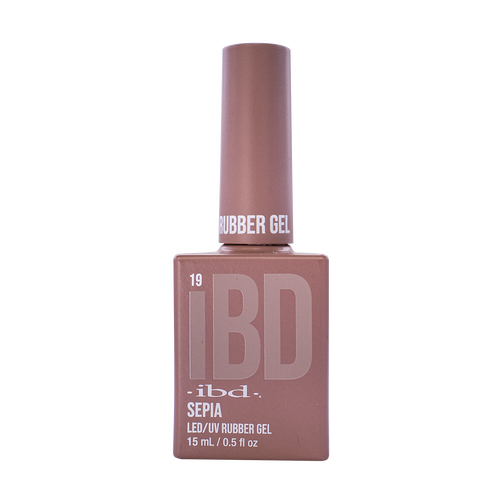 IBD - UV LED Rubber Gel Nails - Sepia 19 - 15ml
