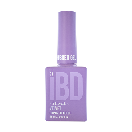 IBD - UV LED Rubber Gel Nails - Velvet 21 - 15ml
