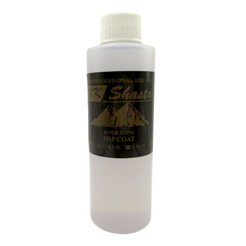 JK - Normal Nail Polish Lacquer Top Coat Super Shiny Refill 8oz 236ml