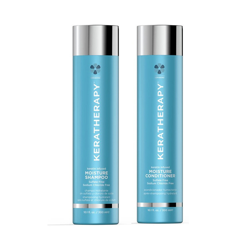 Keratherapy Keratin Infused Moisture Shampoo and Conditioner 300ml DUO