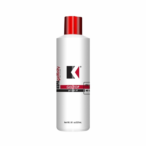 KUPA GelFinity - UV LED Gel Nail Top Coat Shiny Finish (No-Wipe) 237ml