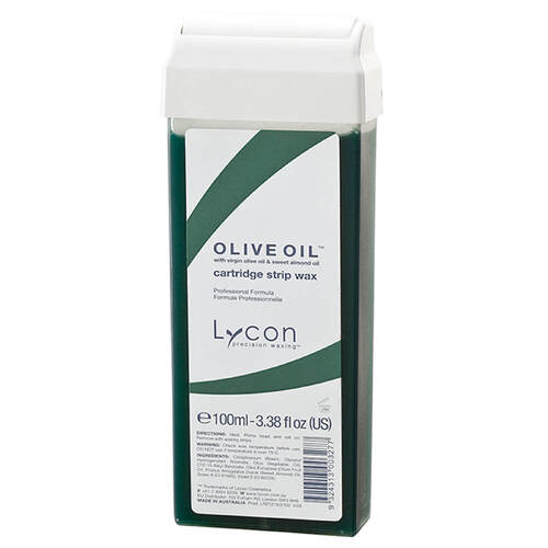 Lycon Olive Oil Waxing Wax Cartridge Fixed Roller Head 100ml