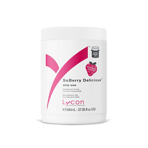 Lycon SoBerry Delicious Strip Wax Waxing Hair Removal 800ml